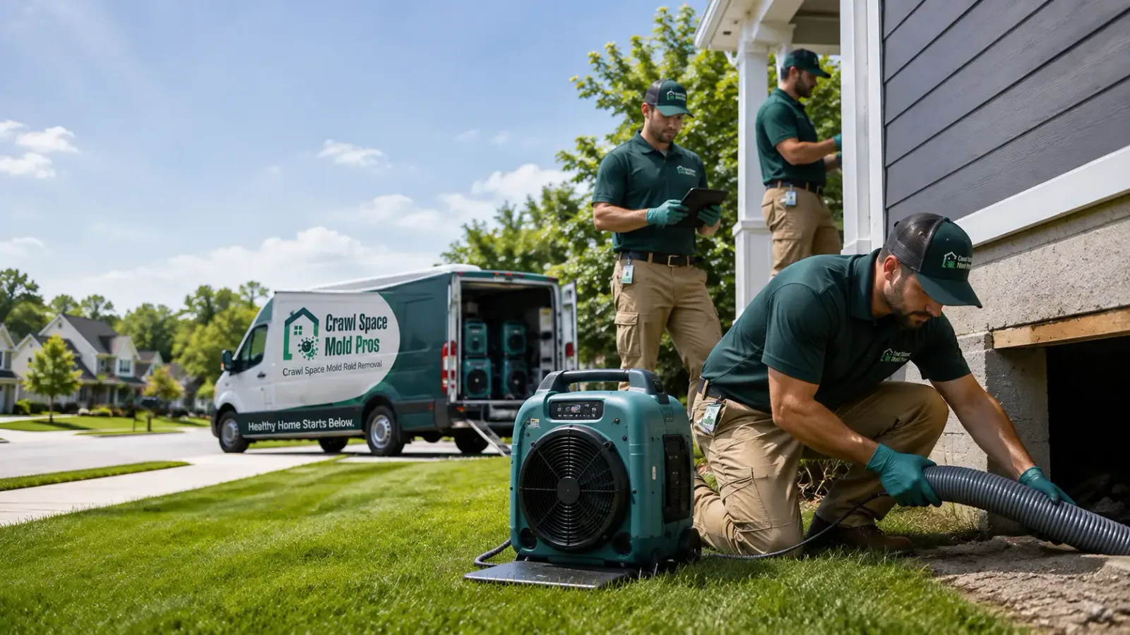 Crawl Space Mold Removal in Kalkaska, MI